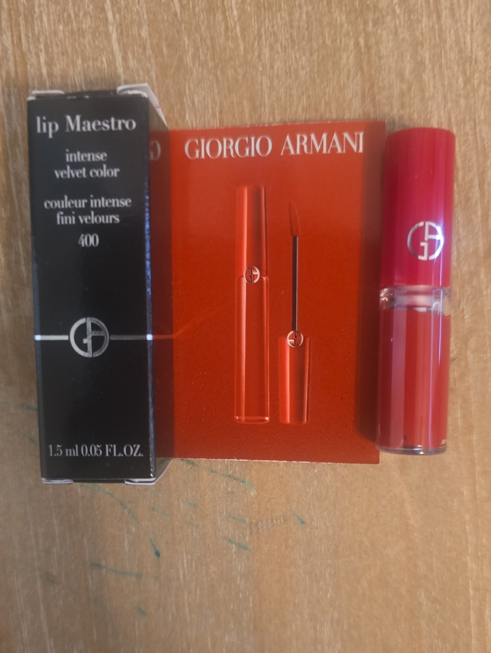 Giorgio Armani Lip Maestro Velvet Liquid Lipstick - 400